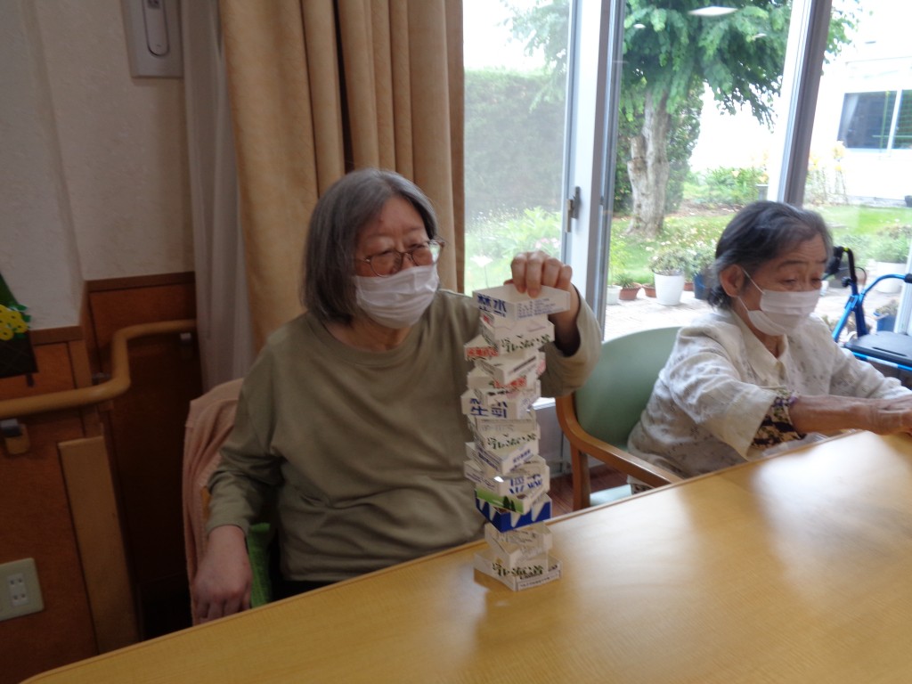 積み上げ名人！！