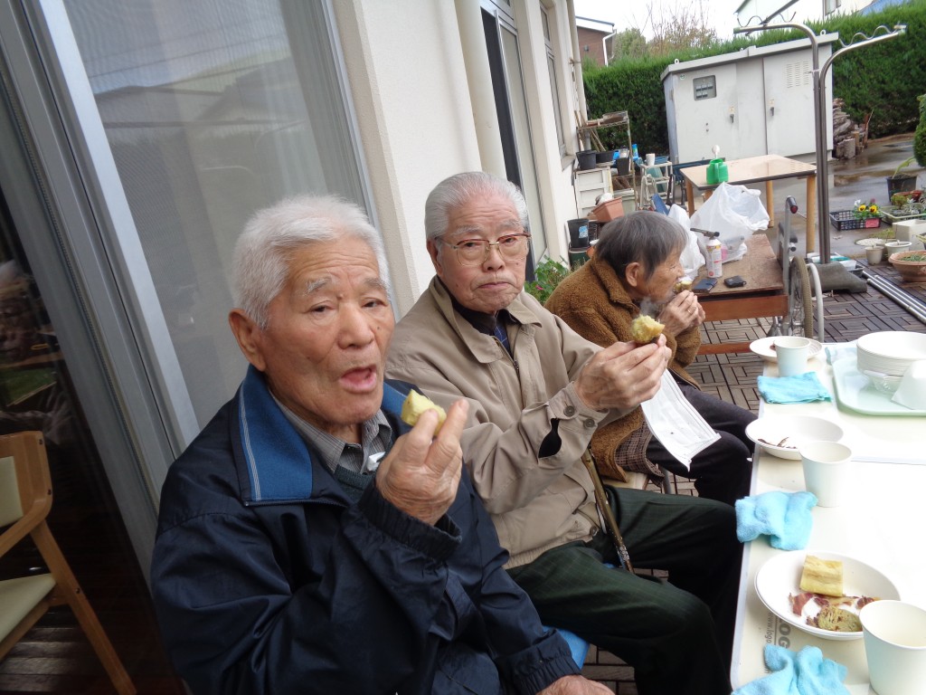 ホクホクの焼き芋はおいしかったです