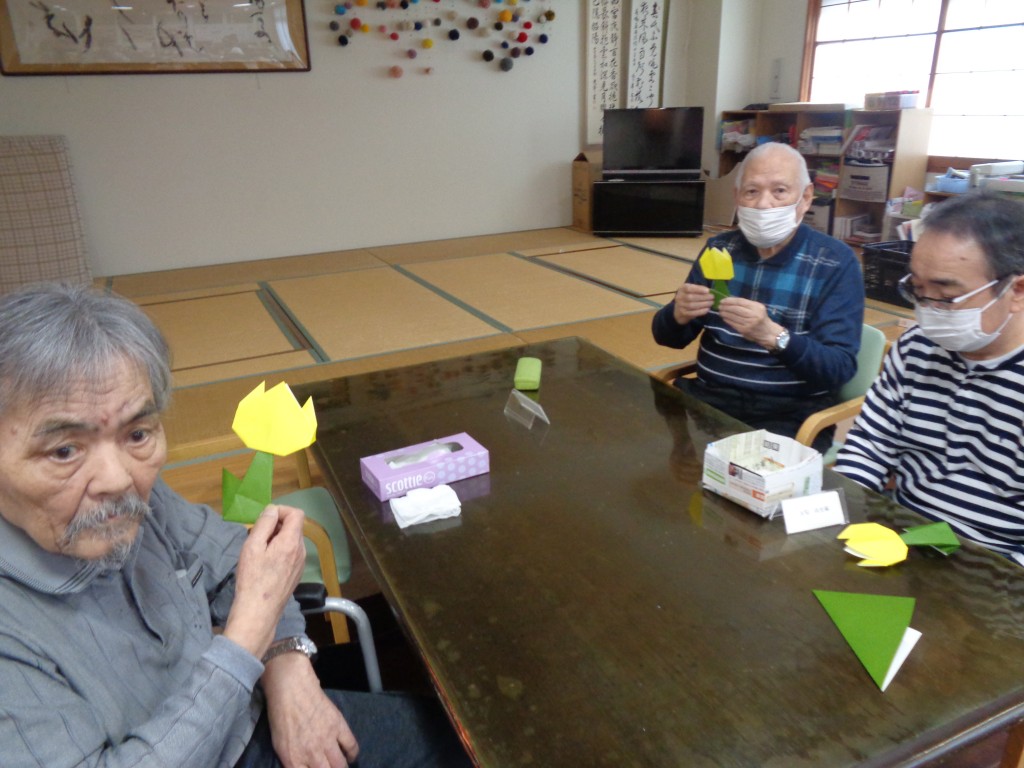 男性陣も頑張ってます！